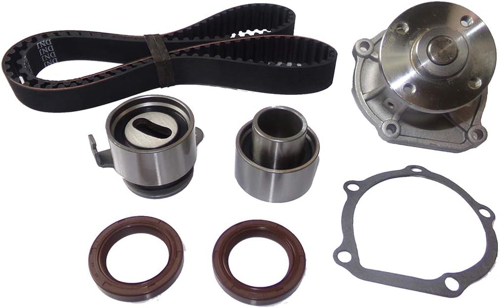 DNJ TBK903WP Timing Belt Kit with Water Pump for 1987-1994 Toyota Tercel 1.5L L4 12V SOHC 1456cc