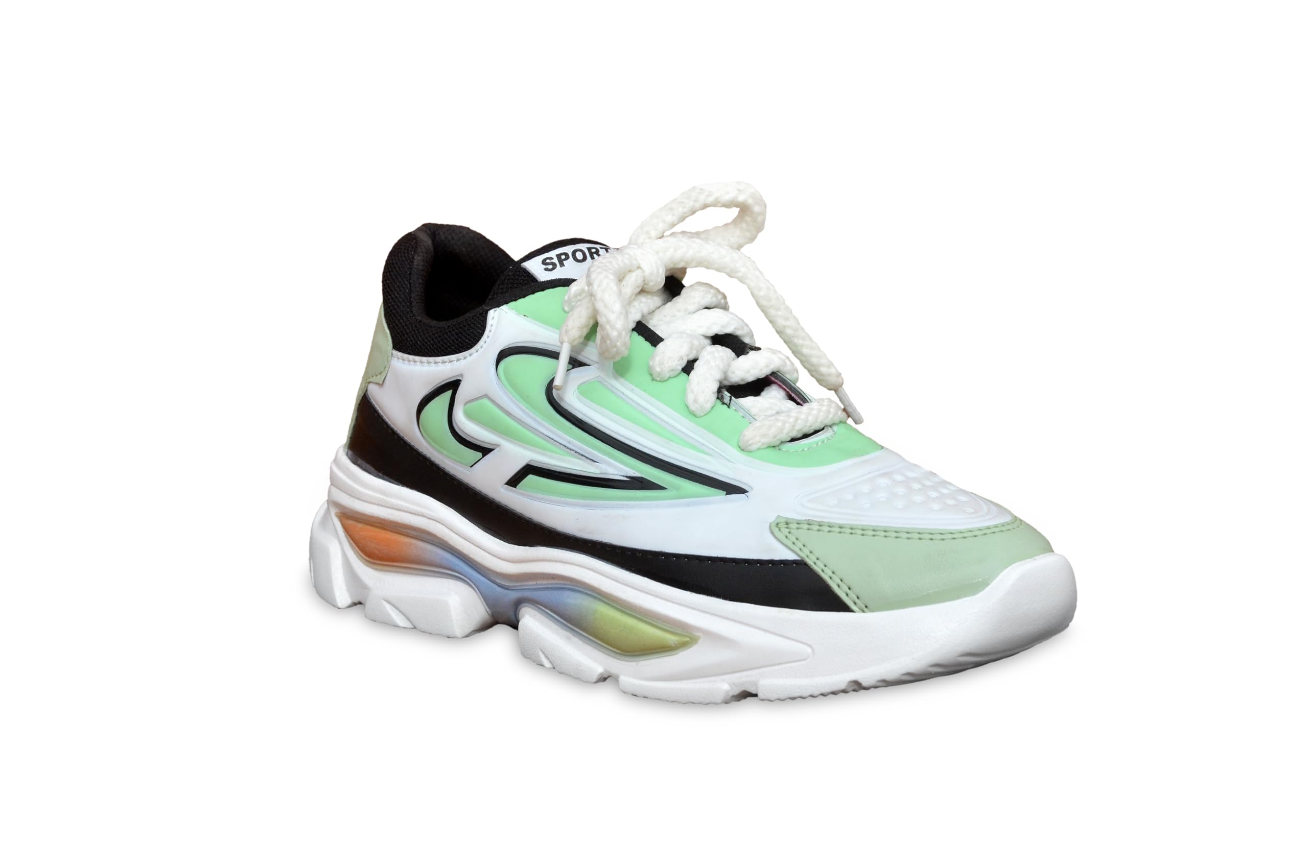 Stylish Sports Shoes for Men, Green Colour (8) (B0D94WBMGJ) Amazon Price History, Amazon Price Tracker