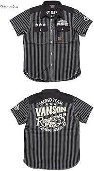 ＊VANSON レオパード 切替 刺繍 ワッペン 開襟 半袖シャツ XL VANSON レオパード 切替 刺繍 ワッペン 開襟 半袖シャツ XL