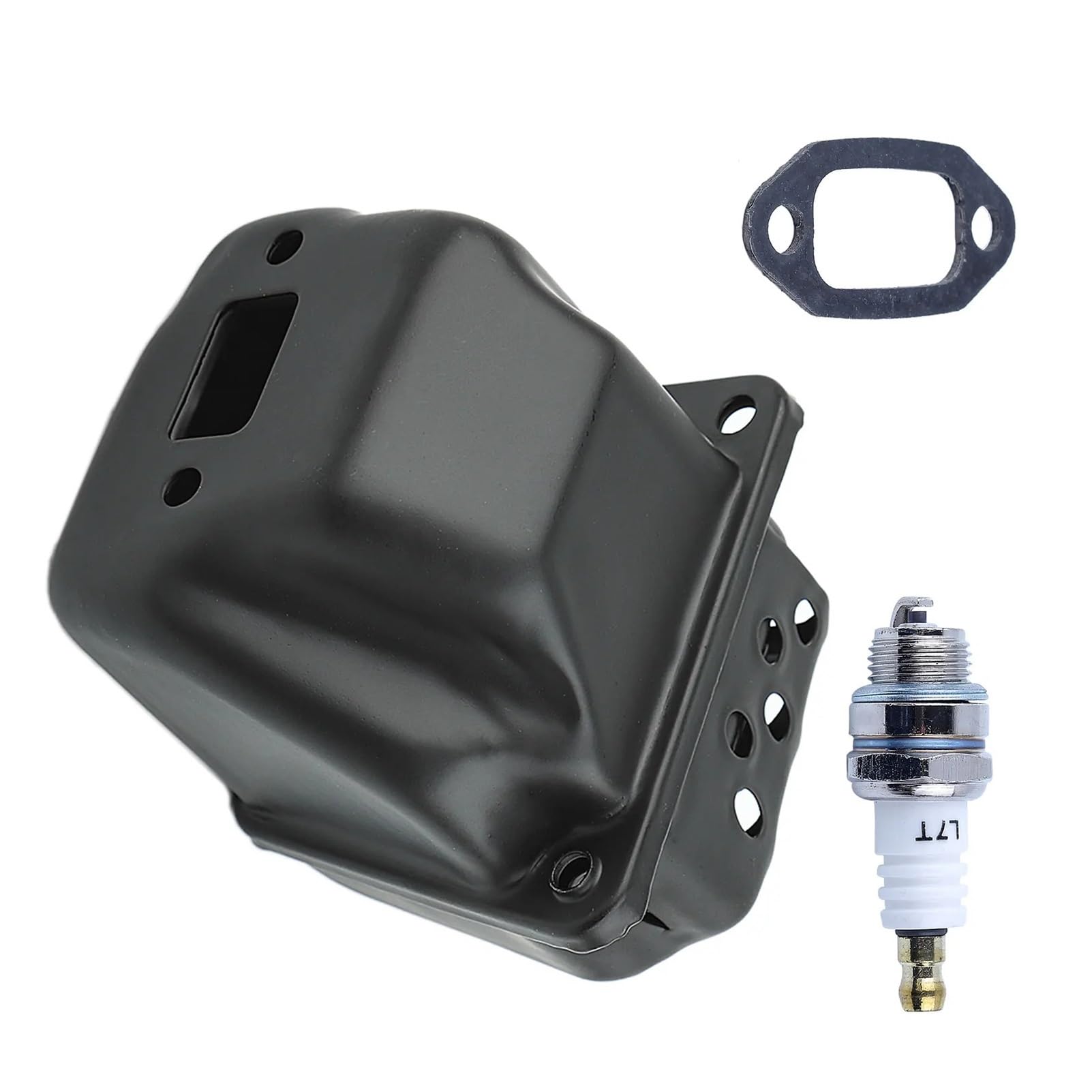 Dingmao Kit de junta de silenciador de escape apto for motosierra Sthil 024 026 Pro MS260
