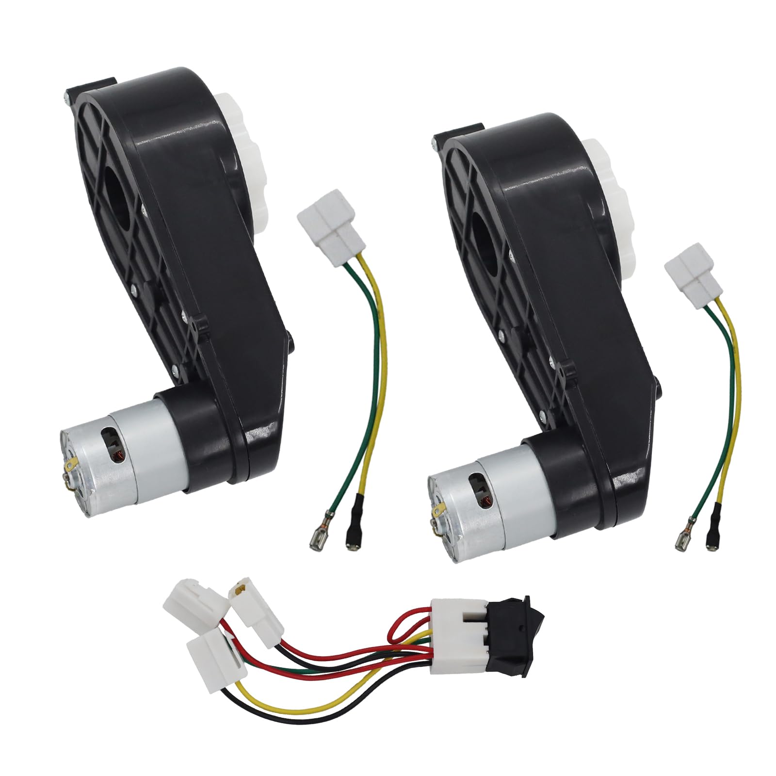 Motore elettrico ad alta velocità RS550 12V 160W 40000RPM 18A adatto per auto elettriche per bambini, pezzi di ricambio, confezione da 2