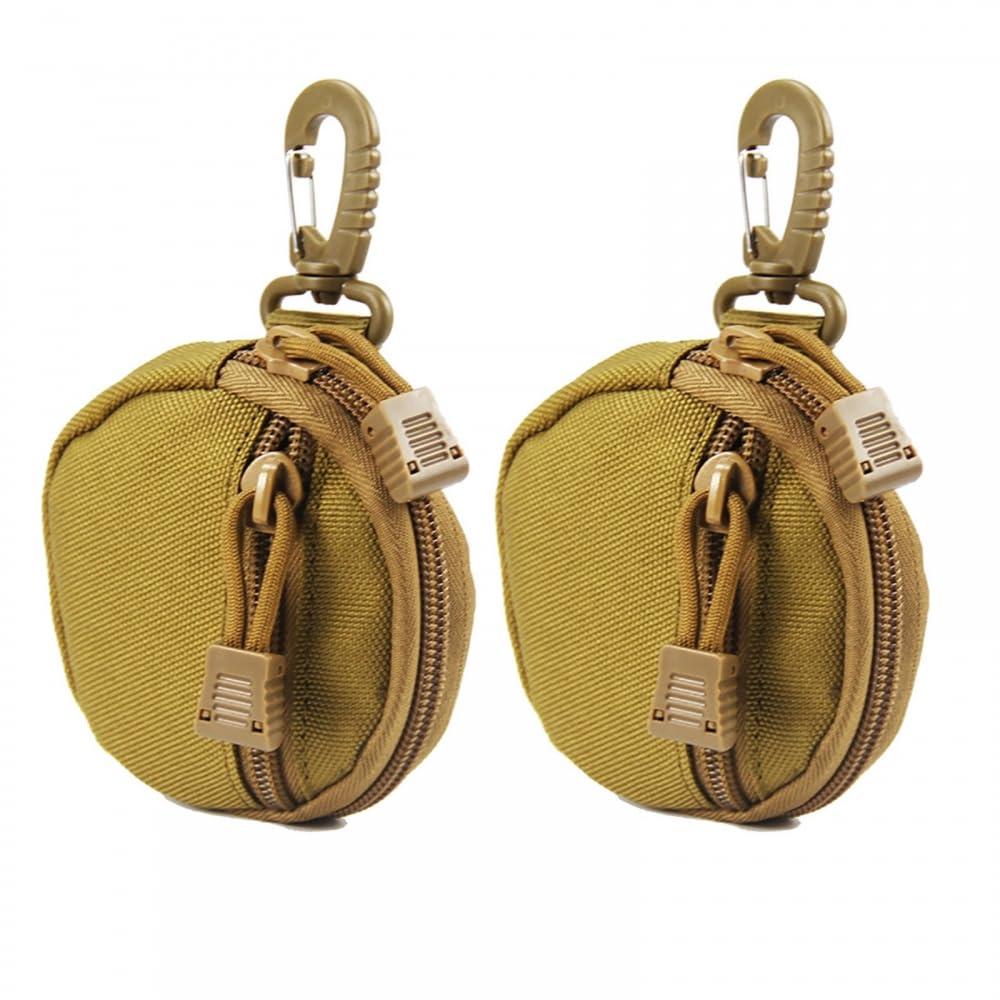 Portamonete Tascabile Uomo - 2 Pezzi Impermeabili Per Monete E Piccoli Oggetti - Foto 8