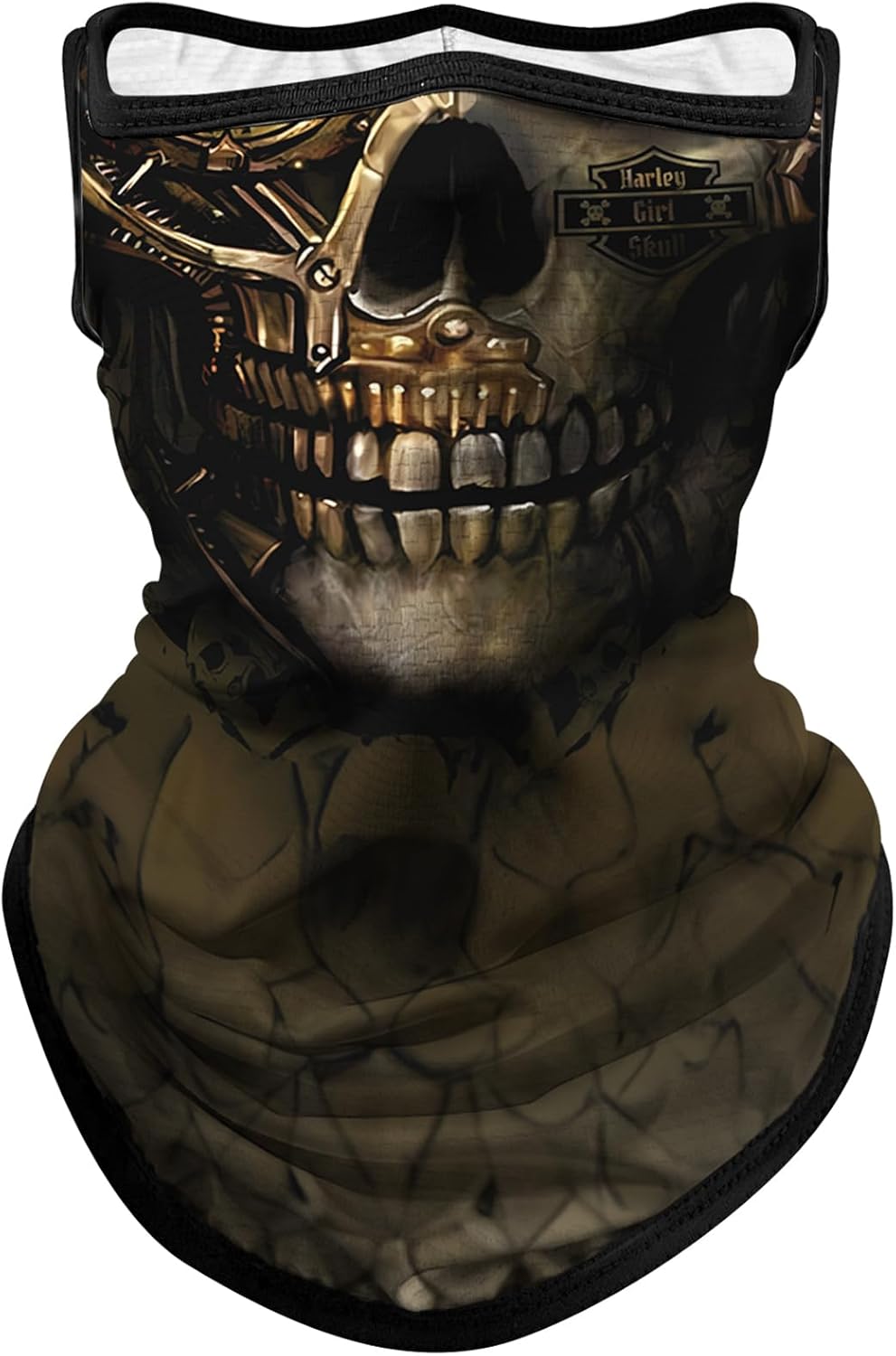 Obacle Neck Gaiter Face Mask Bandana with Ear Loops for Men Women Sun Protection - Image 2