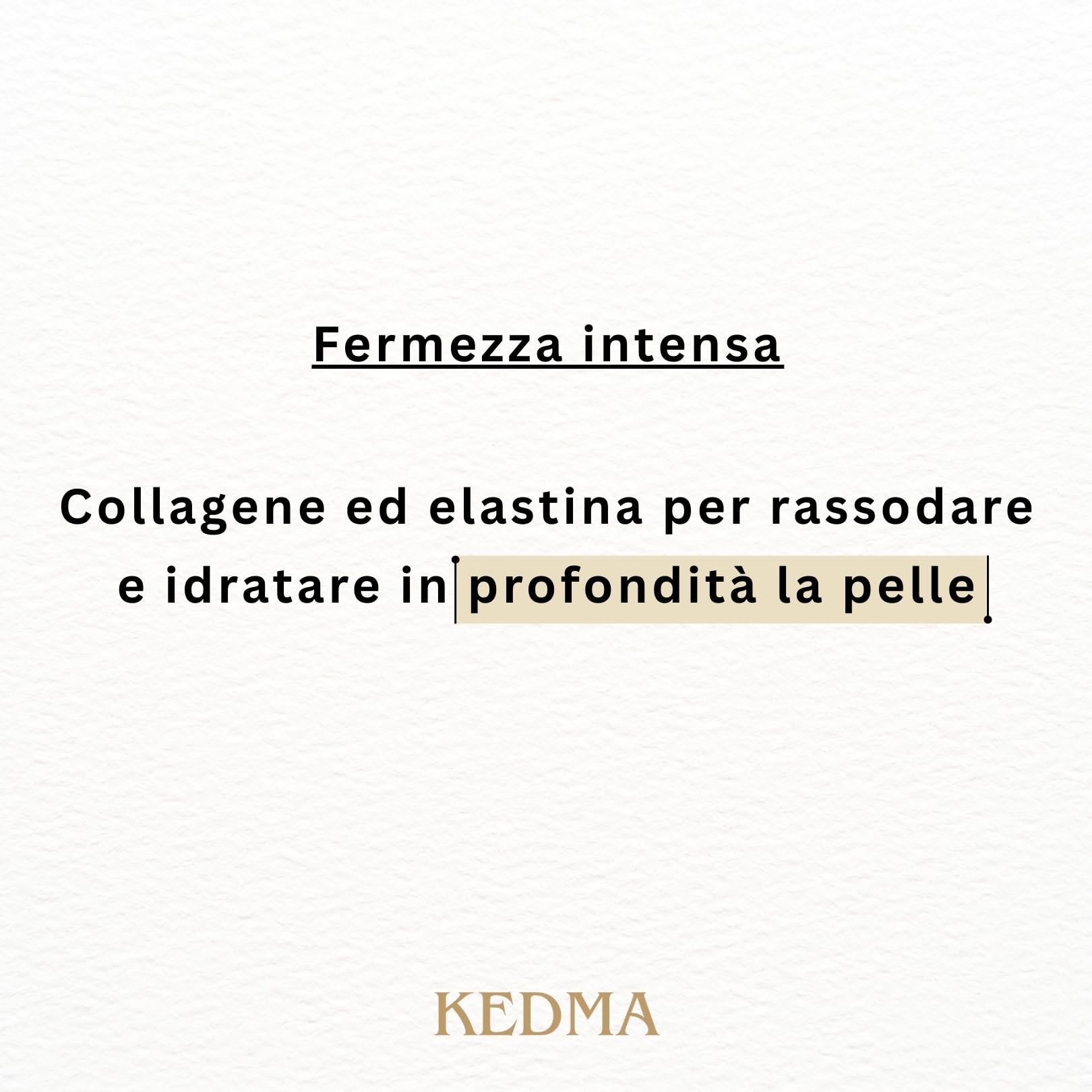 Kedma - Set Cura Viso Collagene - Maschera, Crema, Siero e Crema Collo/Décolleté - Idratazione e Compattezza - 4 Prodotti