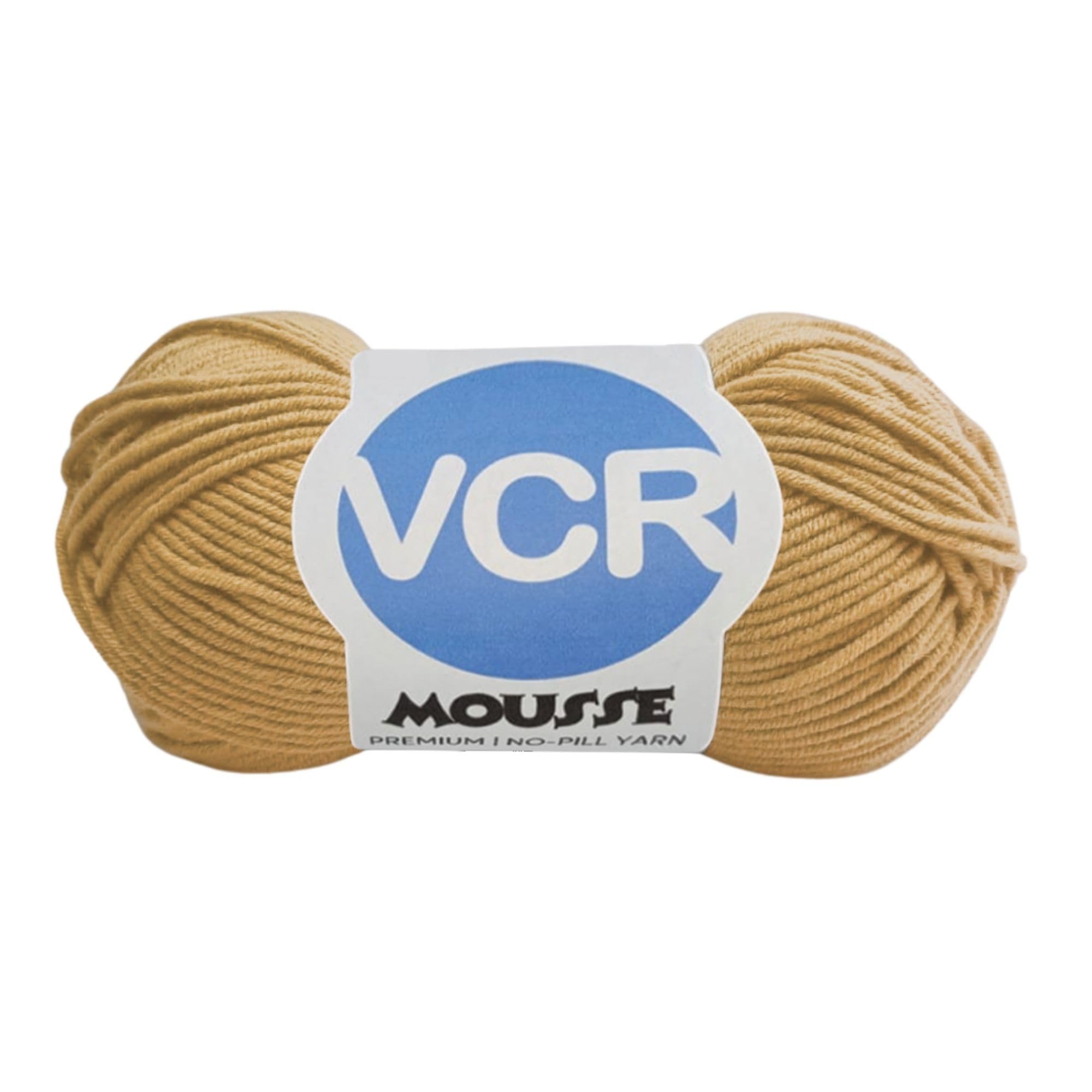 VCR 4ply Yellow Ochre Yarn, 100 Grams Hank, 190 Meters Length, Acrylic Ball for Crochet and Knitting, Soft Crosia Threads, Pack of 1 Yarn, Suitable for DIY Crafts