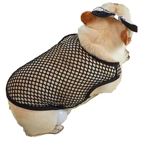 2-Pack With Headband, Mesh Dog Shirt For Pet Clothes Puppy T-Shirts Cat Tee Breathable Stretchy-Puppy Soft Breathable Mesh T-Shirts (Xxl,Black) #TOP5