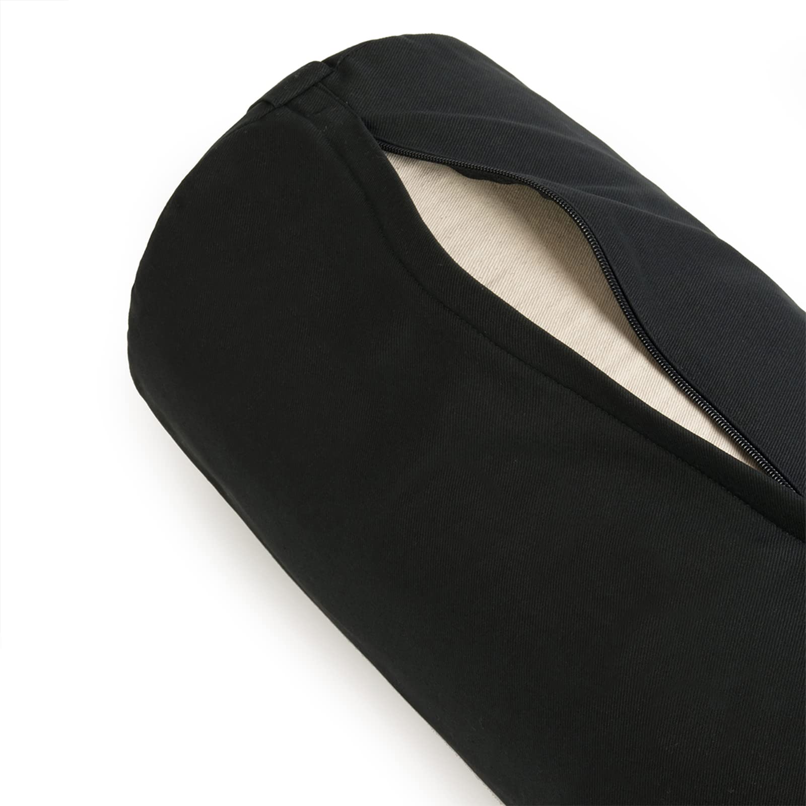 Yoga Studio Unisex YS/EU Ligh Negro Europeo Redondo Ligero Bolsters, Regular