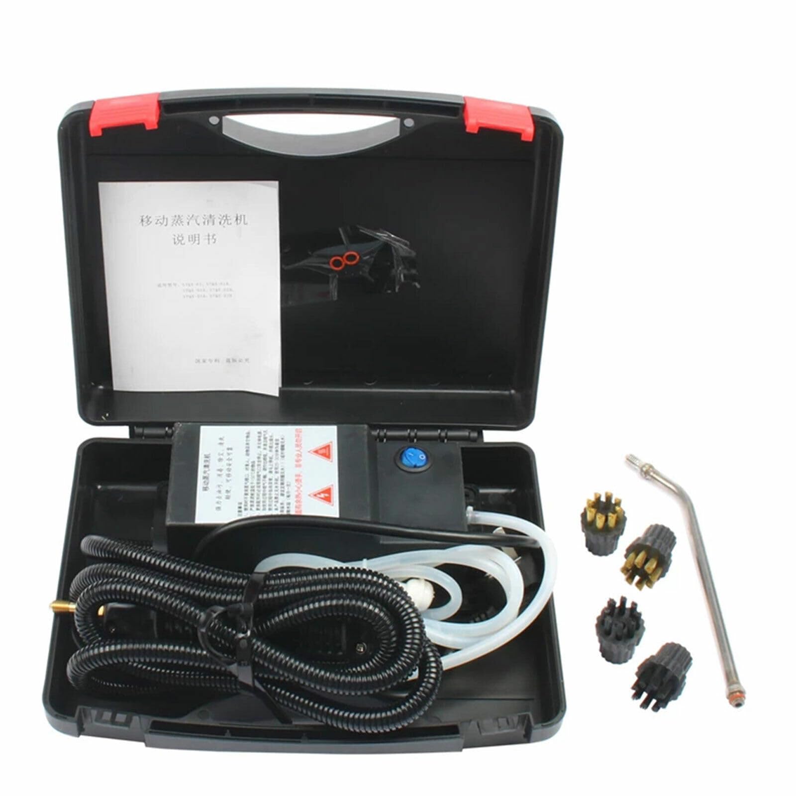 Bitodd 110V 1700W High Pressure Steam Cleaning Machine Dual Cleaning Modes Car Steam Cleaner Household Adjustable Steam Volume