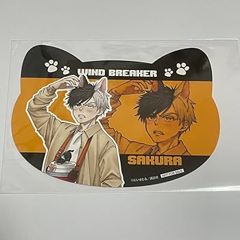 Amazon.co.jp: WIND BREAKER ウィンブレ 桜遙 ナンジャ 猫型