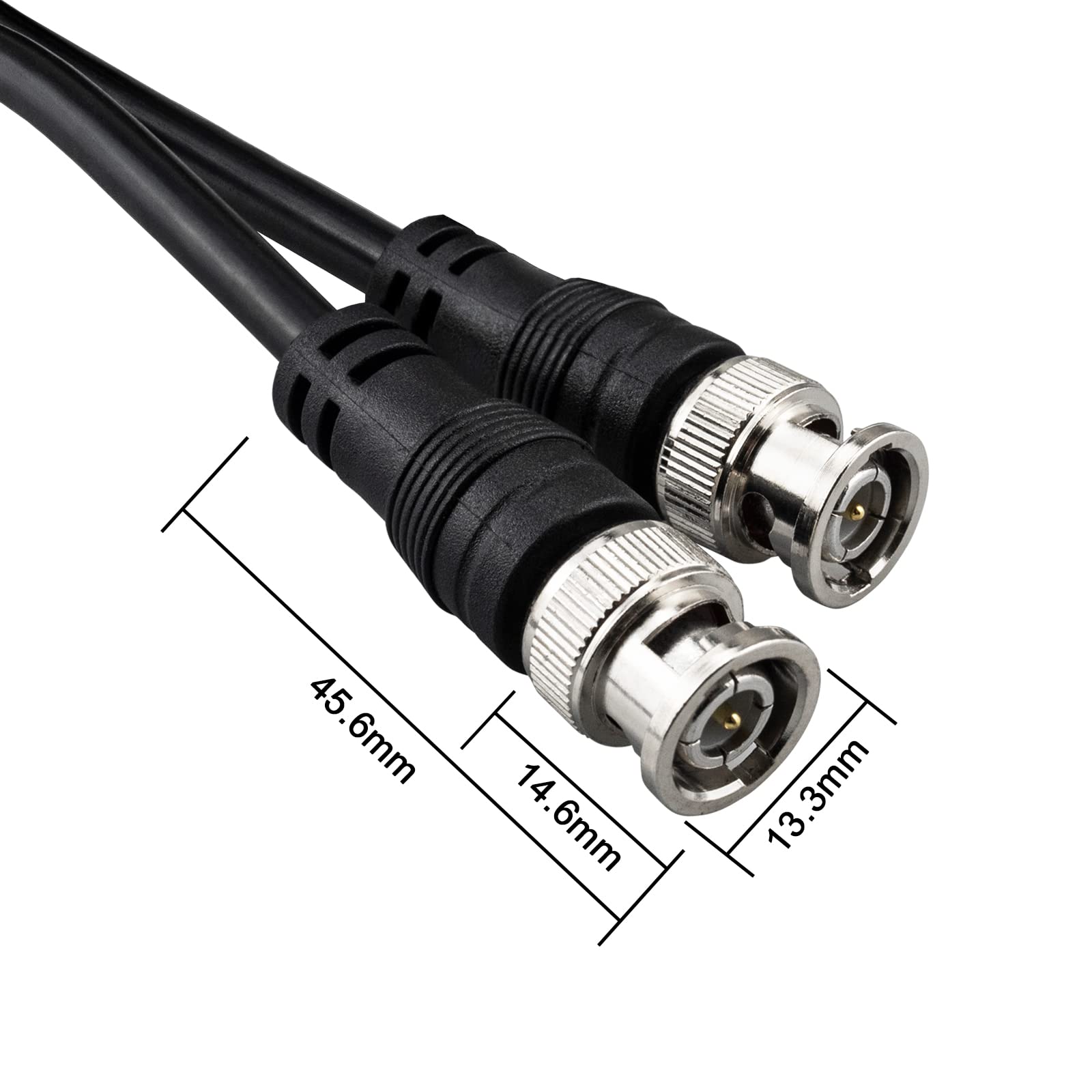 IBM Sytle RG62U 93 Ohm BNC Male To Male Cable, 30 Ft