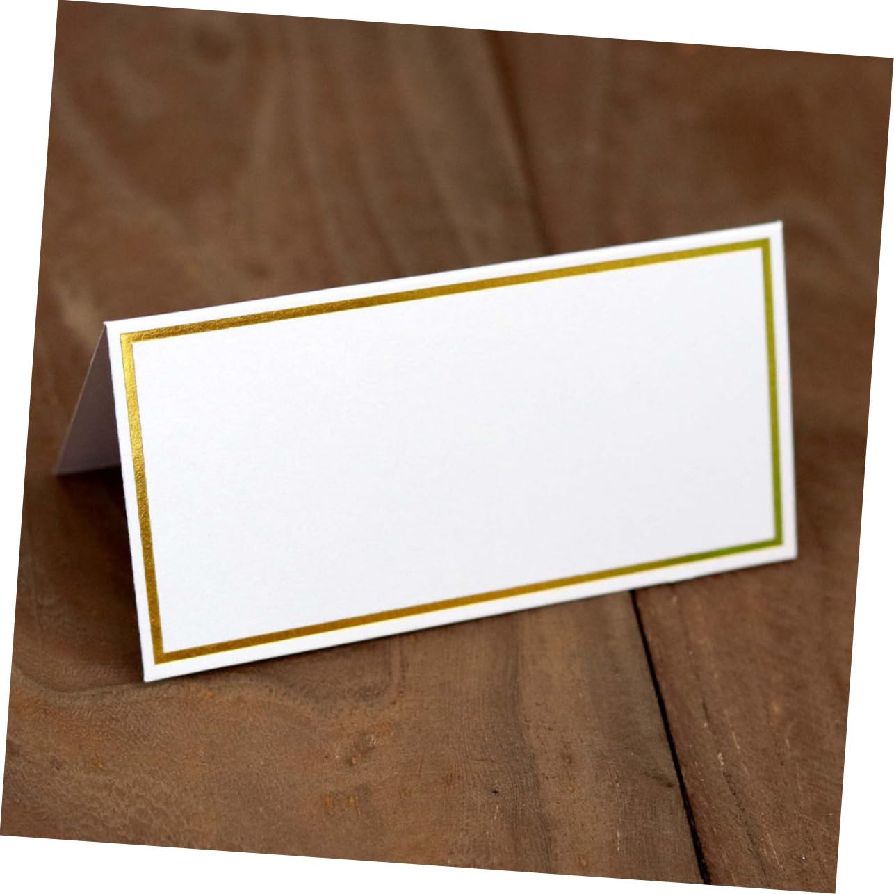 Amosfun 3 Sätze Grenzplatzkarte Festzelt Dekorationen Braut- Hochzeit Reservierte Karten Dekorative Platzkarten Dekorative Tischkarte Multifunktionale Tischschilder Das Papier 50 Stück * 3