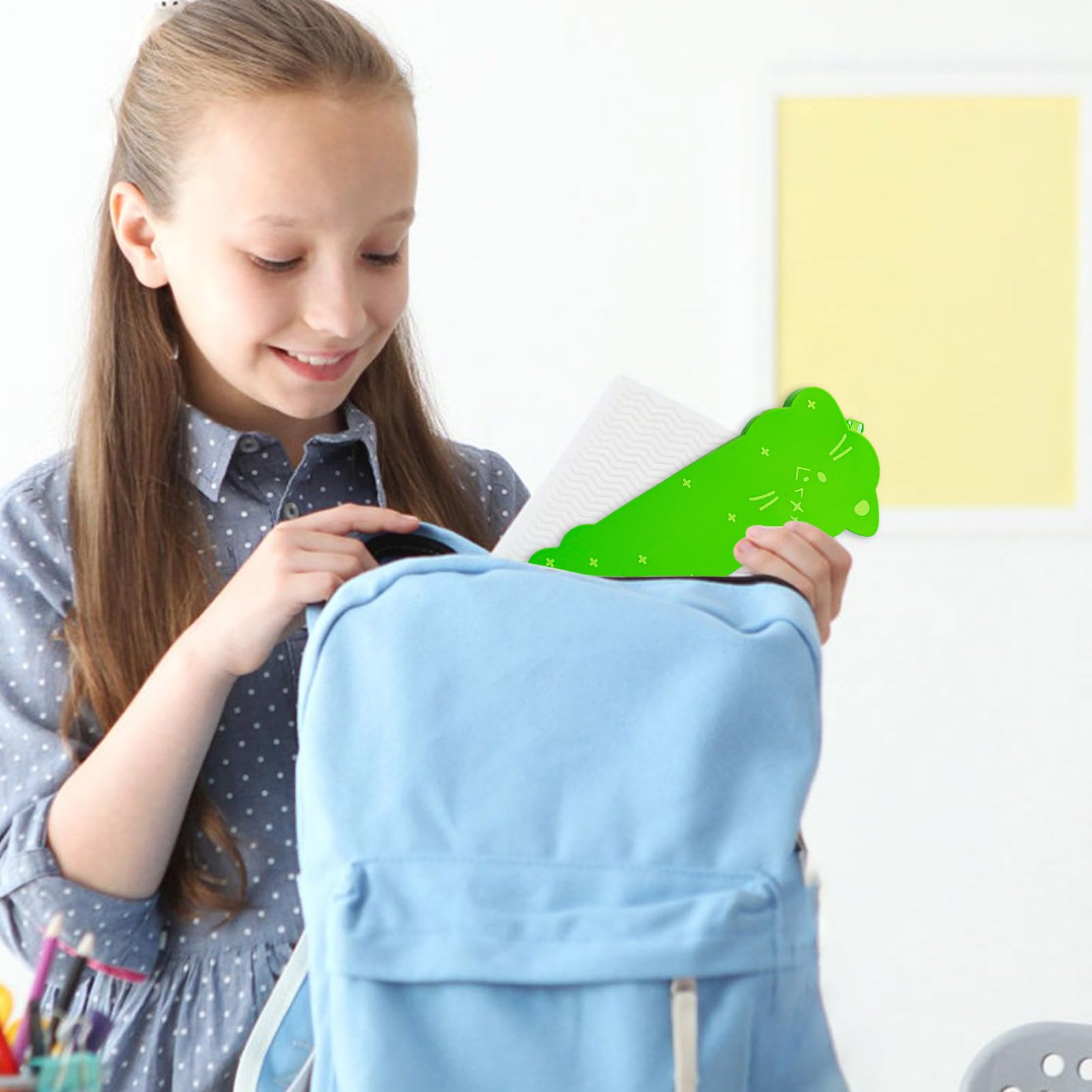 Astuccio Portamatite a Forma di Gatto Borsa Per La Conservazione Degli