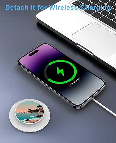 Miniatura 7 de SUPERONE Base magnética para P-Socket para MagSafe, compatible con iPhone 15, 14, 13, 12 ProMaxPlusMiniDisfruta del bricolaje para enchufe