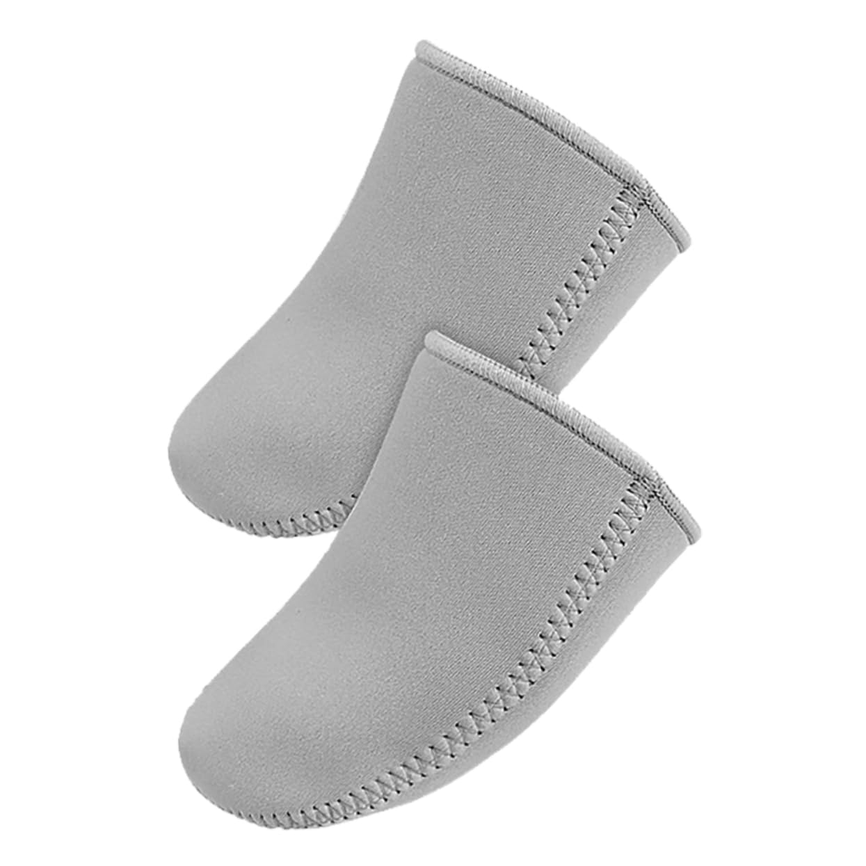 FRCOLOR Bike Toe Covers for Winter Men's Thermal Neoprene Toe Warmers Compression Ankle Sleeves Toe Protectors Cycling Overshoes
