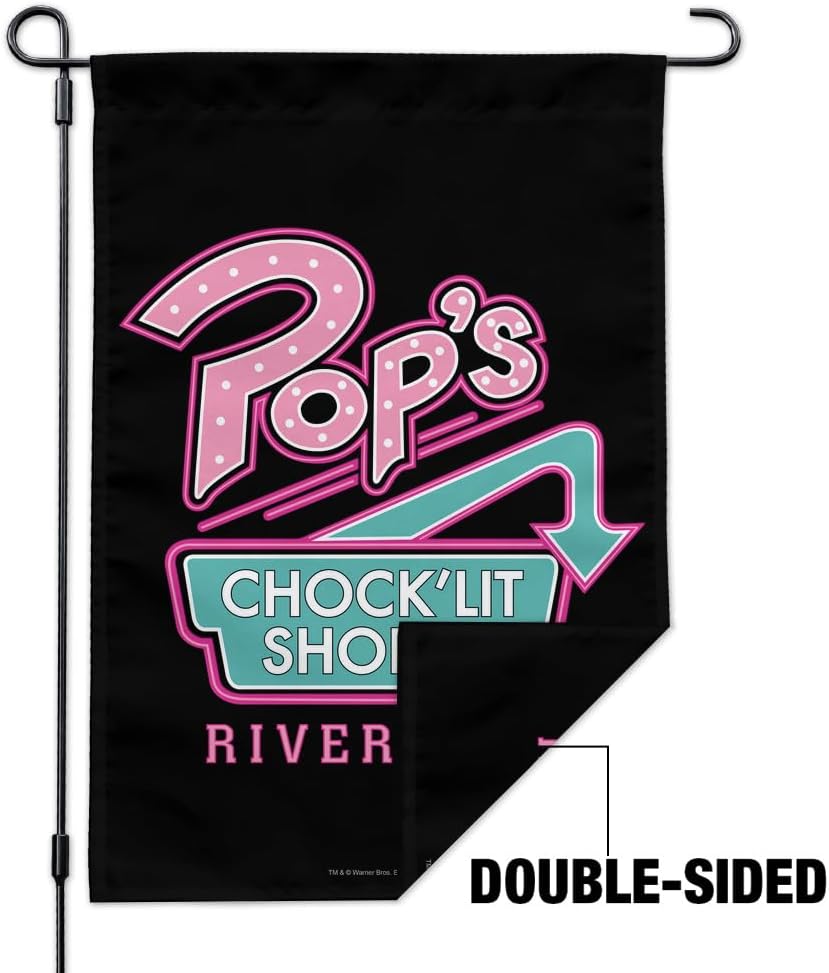 Riverdale Pops Chock'lit Shoppe Garden Yard Flag