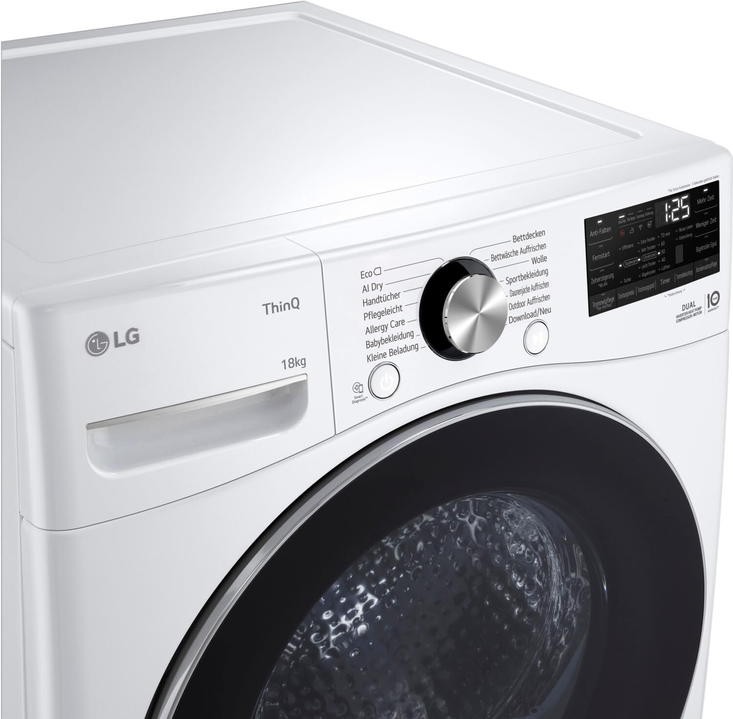 LG Wärmepumpentrockner RT18VT, Allergy Care