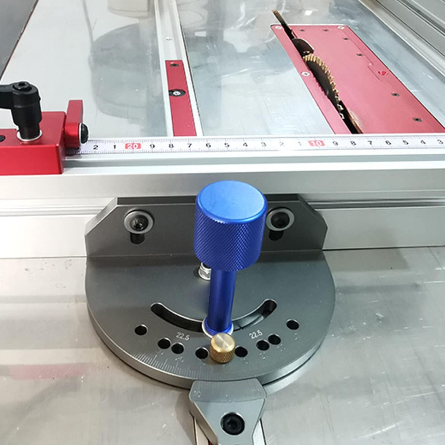 GooEquip T-groefrail, verstekrail, type 75, 600 mm, T-track rail, aluminium T-groefgeleiderail, T-sleuf, track voor doe-het-zelf, houtbewerking, tafelcirkelzaag, mini-T-rail voor hekbevestiging
