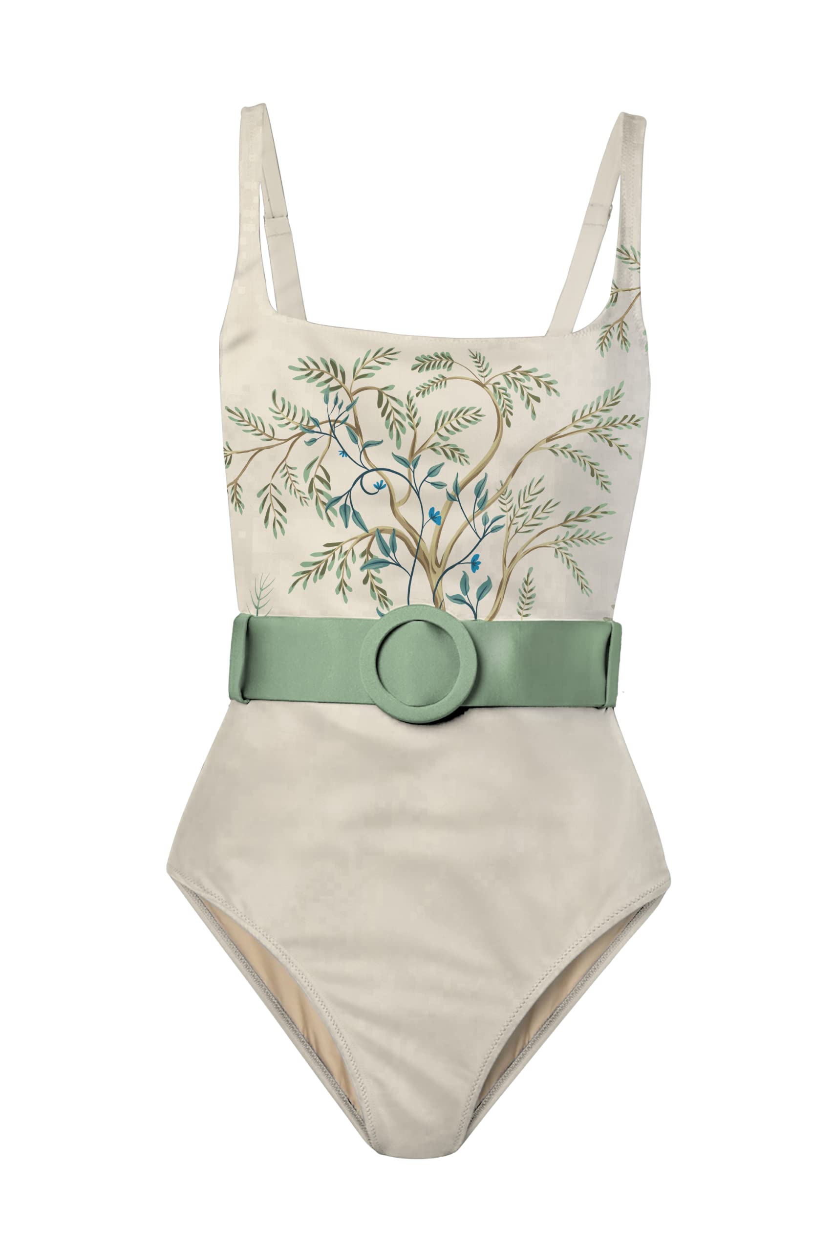 Guess ONE PIECE - Costume da bagno - rose floral/multicolore
