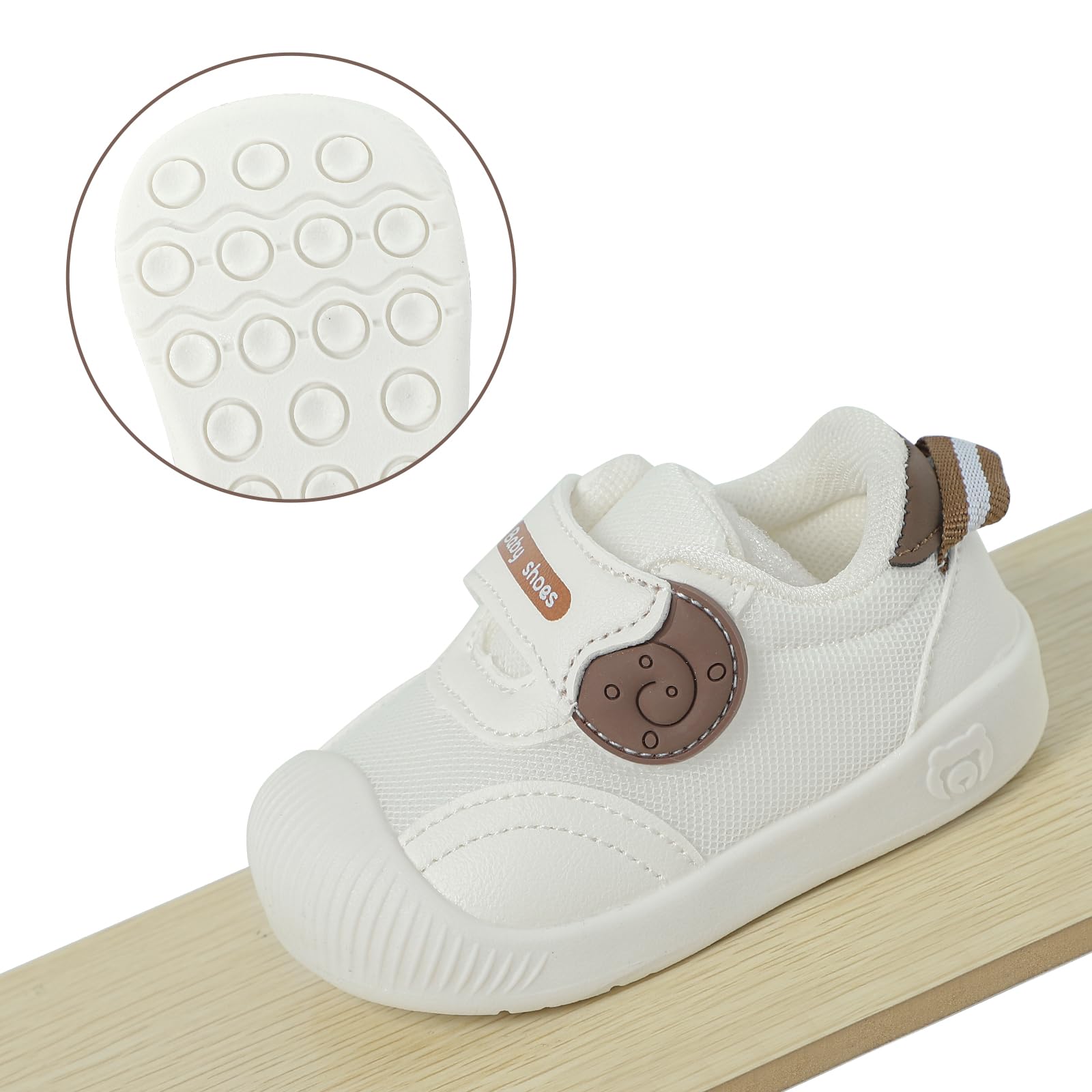 MK MATT KEELY Zapatos Bebé Niño Niña Verano Primeros Pasos Zapatillas Malla Transpirable Ligero con Suela Suave Antideslizante — view 4