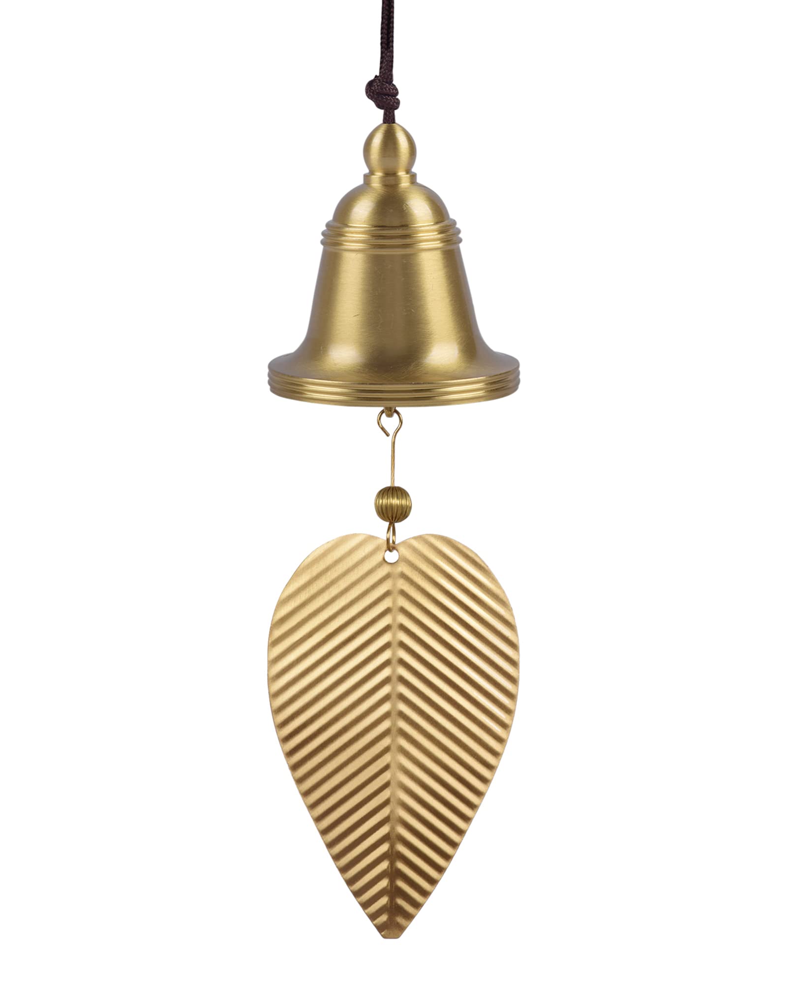 Wewnętrzne Zewnętrzne Wiatr Chime Vintage Miedź Dzwonek w Kształcie Wiatru Ornament Wiszący Dekoracja Domu Klasyczny Antyczny Dzwonek dla Chodnika Ogród Podwórze Patio, 35cm