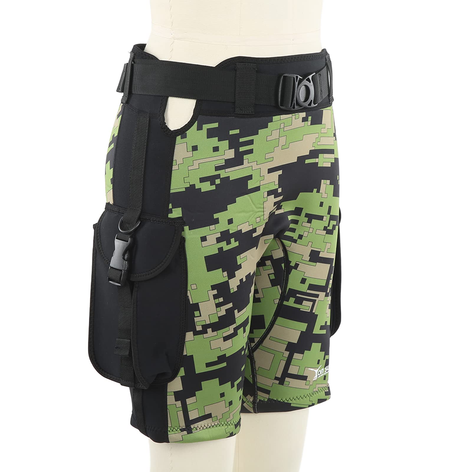 Pantalones Cortos de Neopreno para Hombres, Pantalones Cortos de Buceo elásticos para Hombres para Surfear SG
