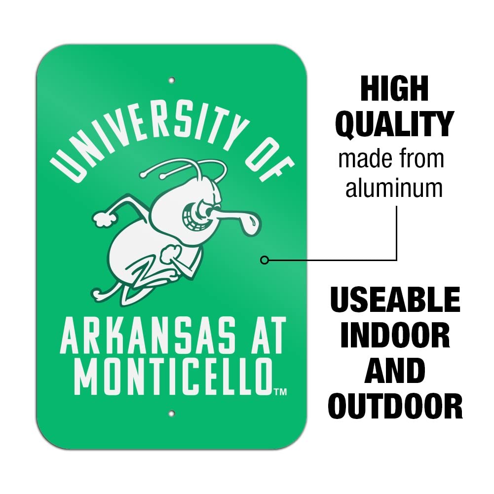 University of Arkansas at Monticello Bull Weevil Logo Home Business Office Sign - Metal - 6