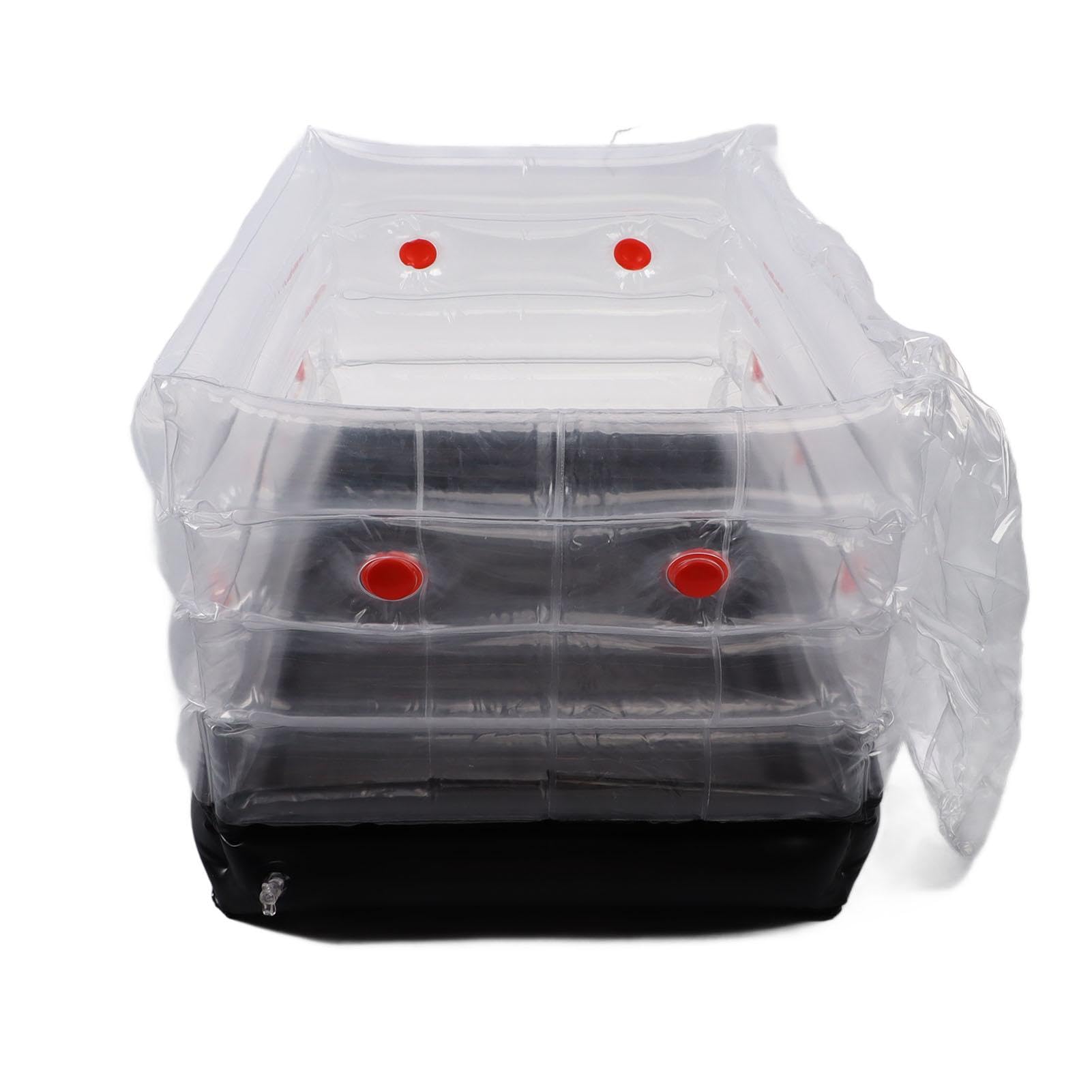 ZPSHYD Kit Champignons Gonflable,Grand Kit Monotub Gonflable Carré Boîte de Ventilation pour la Culture des Champignons pour Culture à la Maison