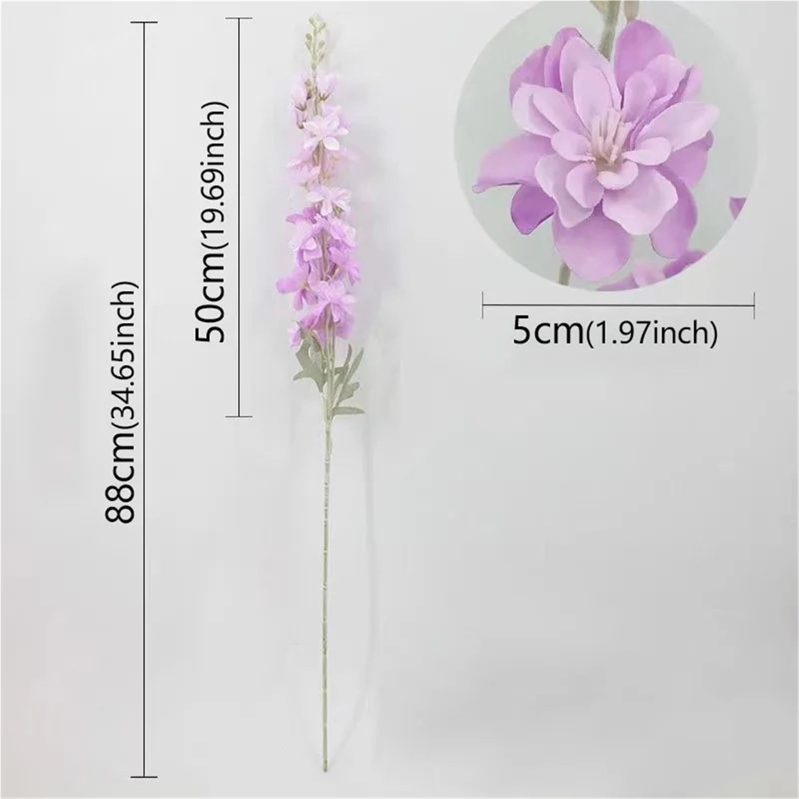 Künstliche Delphinium Künstliche Beflockung von Delphinium