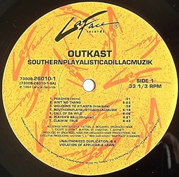 洋楽 OutKast Southernplayalisticadillacmuzik Outkast - Southernplayalisticadillacmuzik (Vinyl LP)