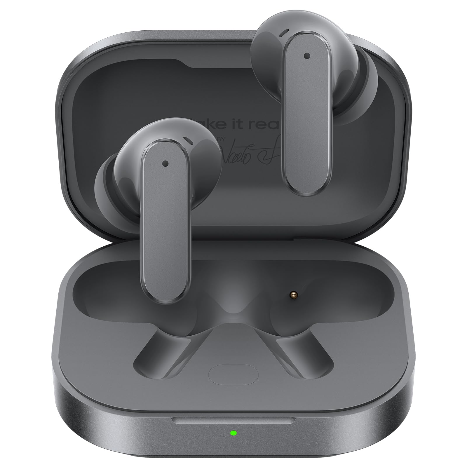 realme Buds Air 8 Auriculares Bluetooth Inalámbricos, Traducción AI, Controladores Duales 11+6mm, Batería 58H, Control Táctil, Carga Tipo-C, Reducción de Ruido, Bluetooth 5.4, IP55, Gris