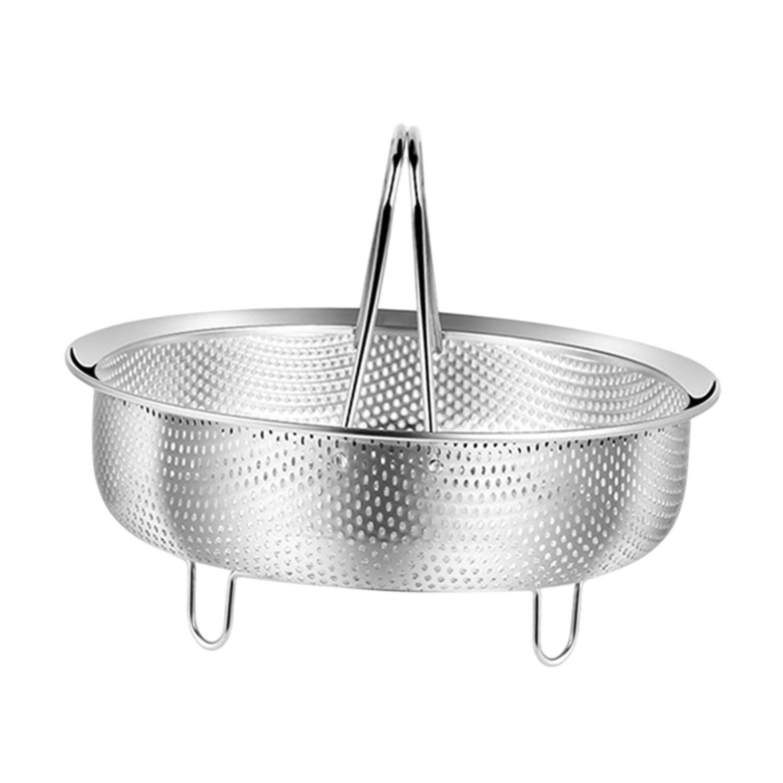 YIXANNX Kitchen Accessory Vegetable Food Steamer Basket With Anti Scald Handles Ensuring Safe Efficient Cooking Experience Steamer Basket Insert For Pot