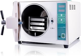 DACAT-RICHFU 18L TR250C Lab Autoclave Sterilizer with Drying Function, Safety Lock & Stainless Steel Chamber