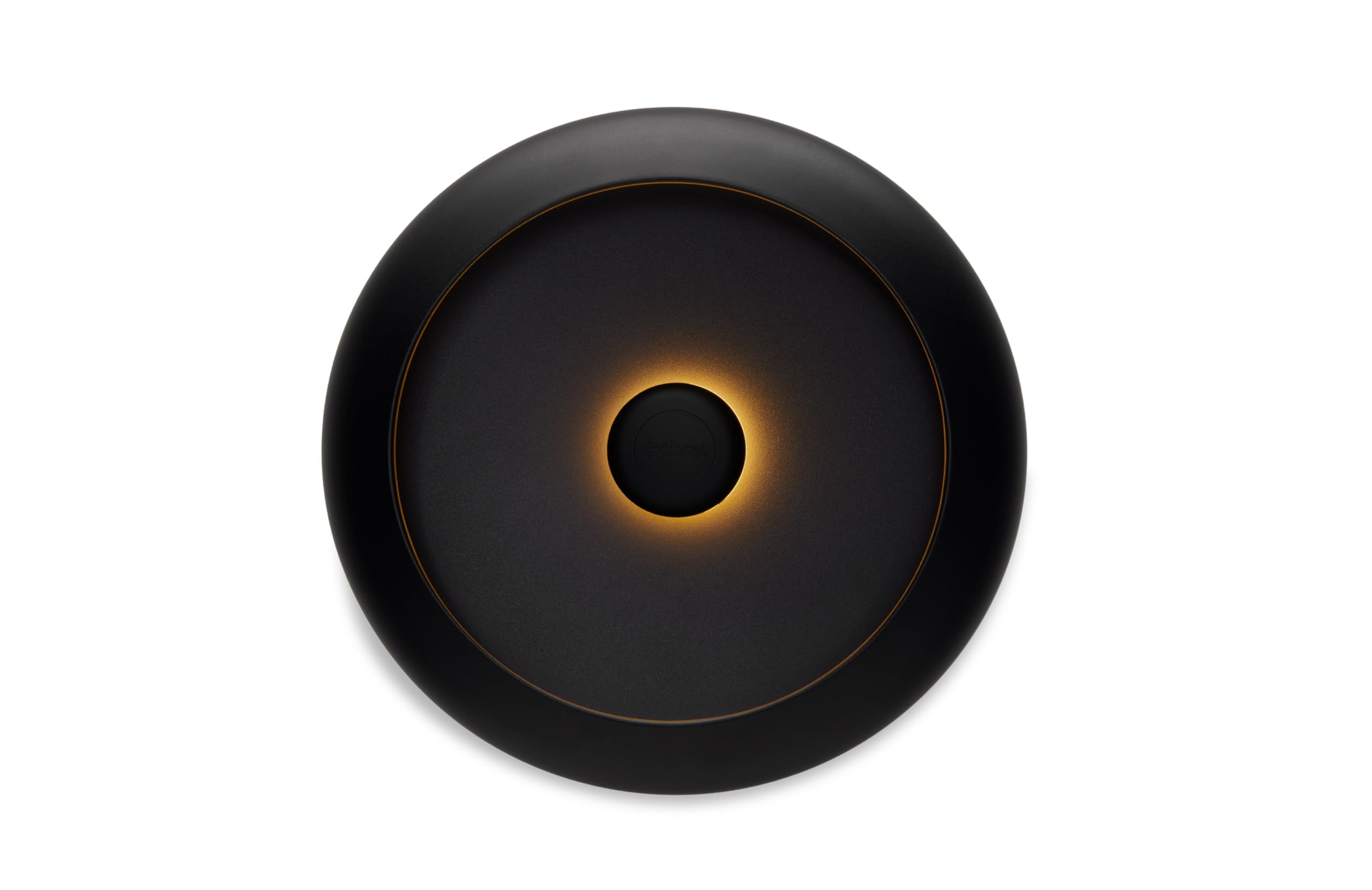 Fatboy Oloha Medium Wandlampe - Wandleuchte - Ø30,0cm - Schwarz | IP55, Lampe für Aussen und Innen, Dimmbare LED Wand Lampe mit Ladefunktion, 8 bis 90 Stunden Betrieb, 2200K Außenlampe