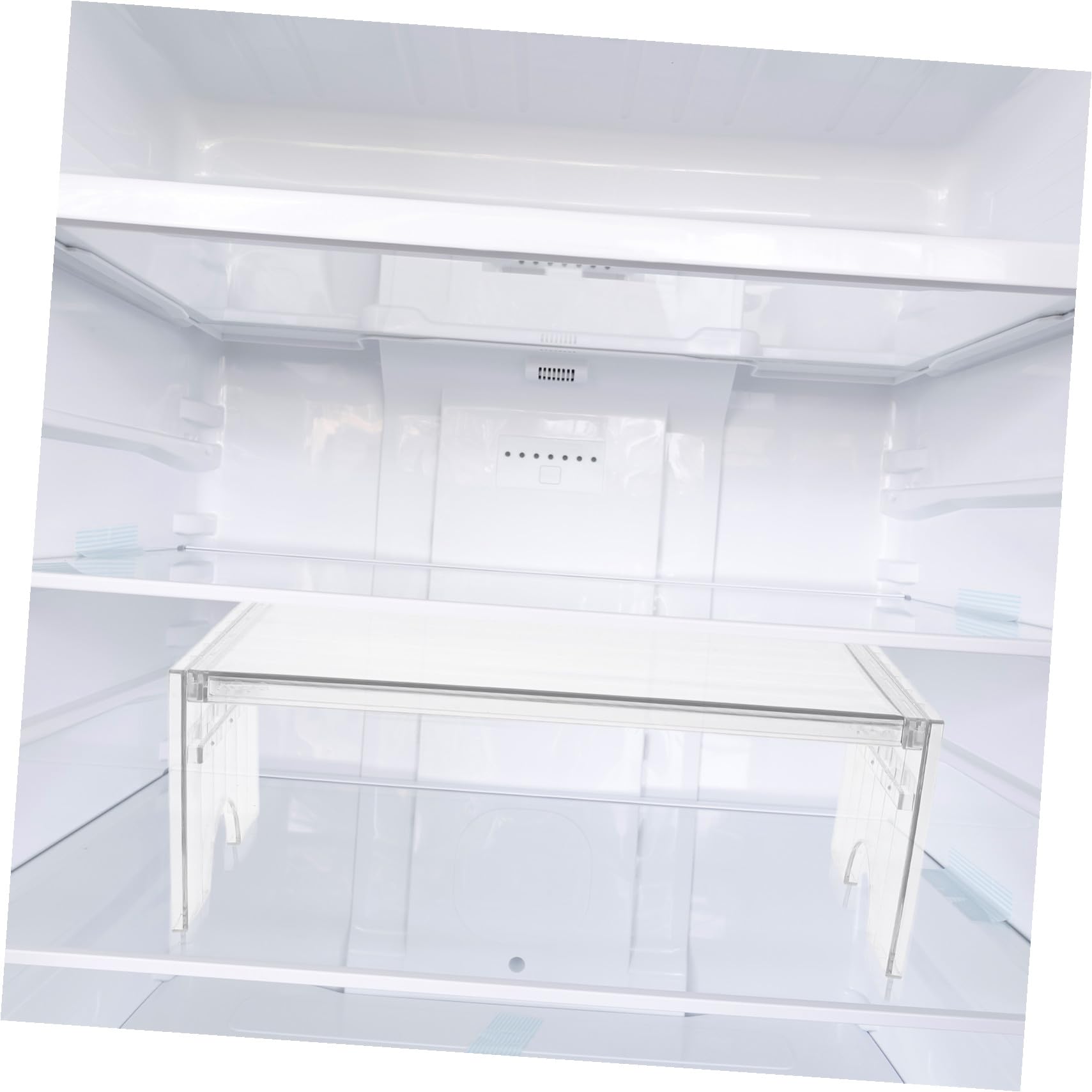 STOBAZA 2 Pièces Organisateur Étagère de Réfrigérateur Extensible en Pet Séparation des Aliments et Haute Capacité de Charge pour Rangement Congélateur et Garde-Manger