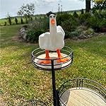 Funny Middle Finger Resin Garden Statue, Home Decoration Sculpture for Office Desk Gift - Image 3