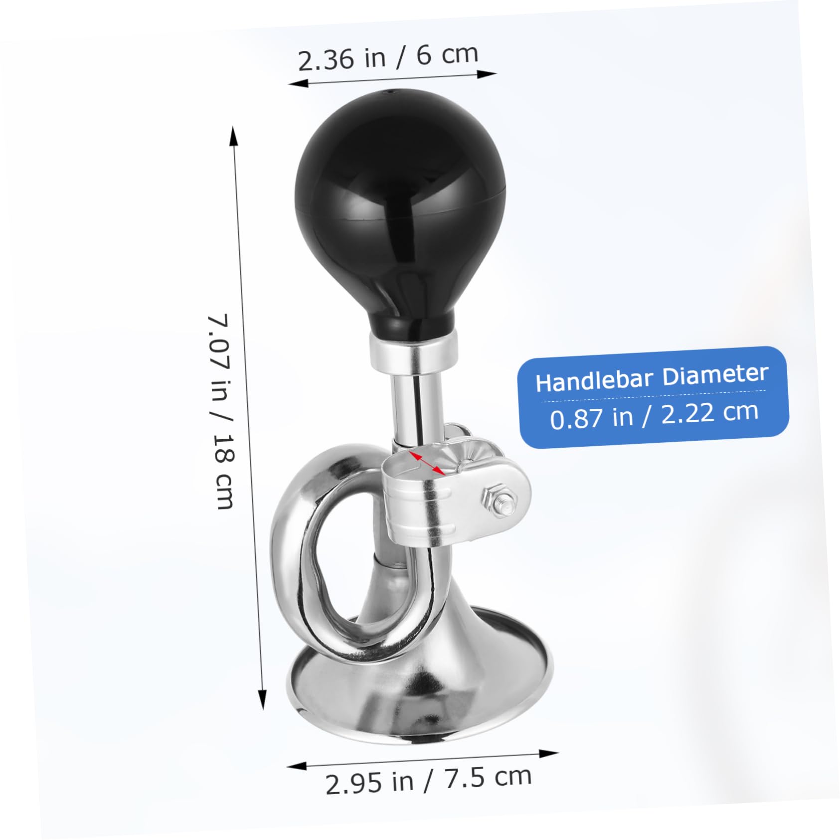 Toyvian Sonnette De Vélo Klaxon Fort pour Vélo Corne Klaxon De Vélo pour Adultes Cloches Klaxon De Vélo Électrique Fort Sonnerie De Vélo Sonnette Vélo Bike Hornhorn