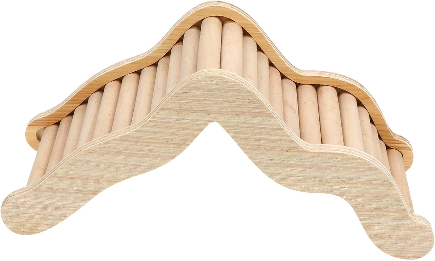 POPETPOP Hamster Ladder Hamster Climbing Toy Wooden Ladder Bridge for