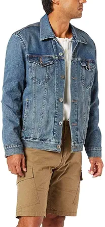 Signature trucker jacket, men's