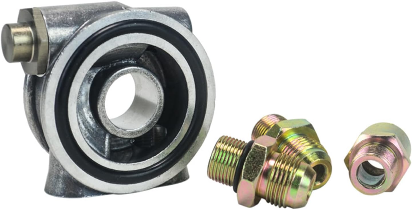 Automotive Oil Coolers Adapter with Thermostatic Pellets 74°C Close 78°C Full Shut Accessories for Leakfree