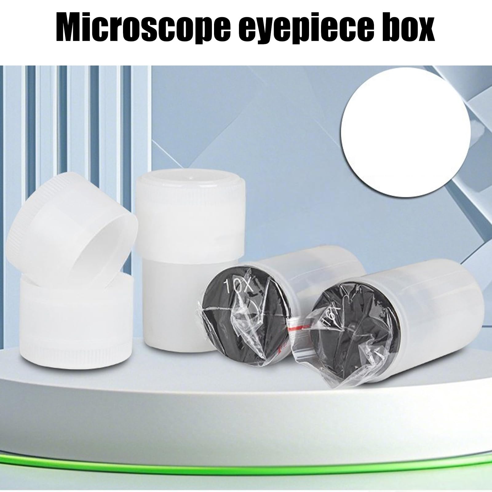 Boîte de protection pour oculaire de microscope - Rangement et transport