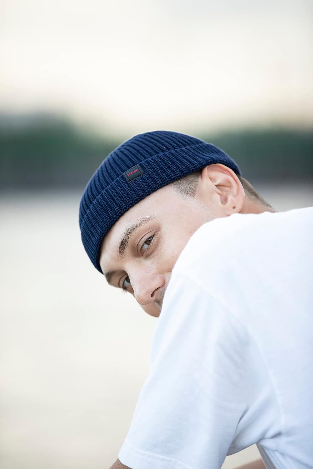 Fisherman Beanie Hats for Men Women,Knit Trawler Skull Cap,Watch Cap,Spring Fall Winter Warm Short Hats - Image 3