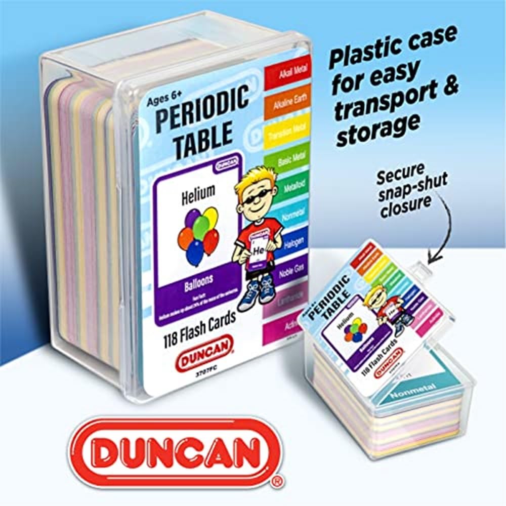 Amazon.co.jp: Duncan Toys(ダンカン・トイズ) 周期表フラッシュカード