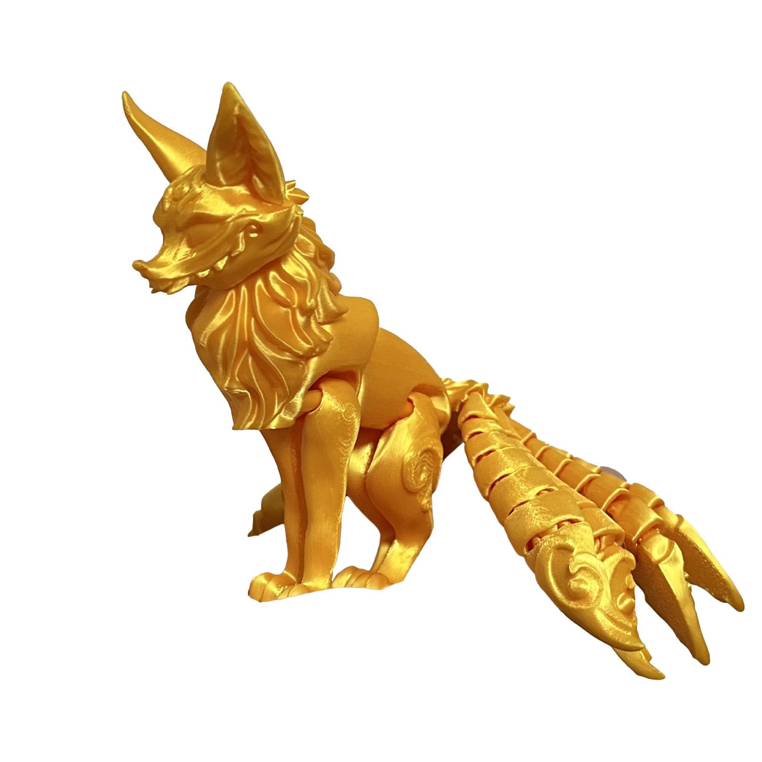 Amazon.com: FAYZSOWSR 3D Printing Fox, Chinese Mythology Nine