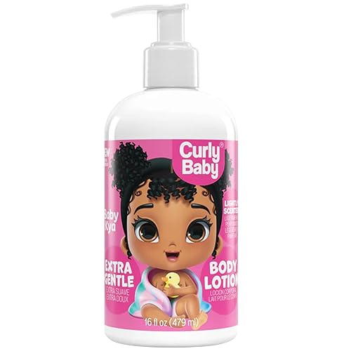 Loción corporal hidratante para bebés, probada por dermatólogos, de rápida absorción y no grasa, suaviza e hidrata la piel sensible del bebé, uso