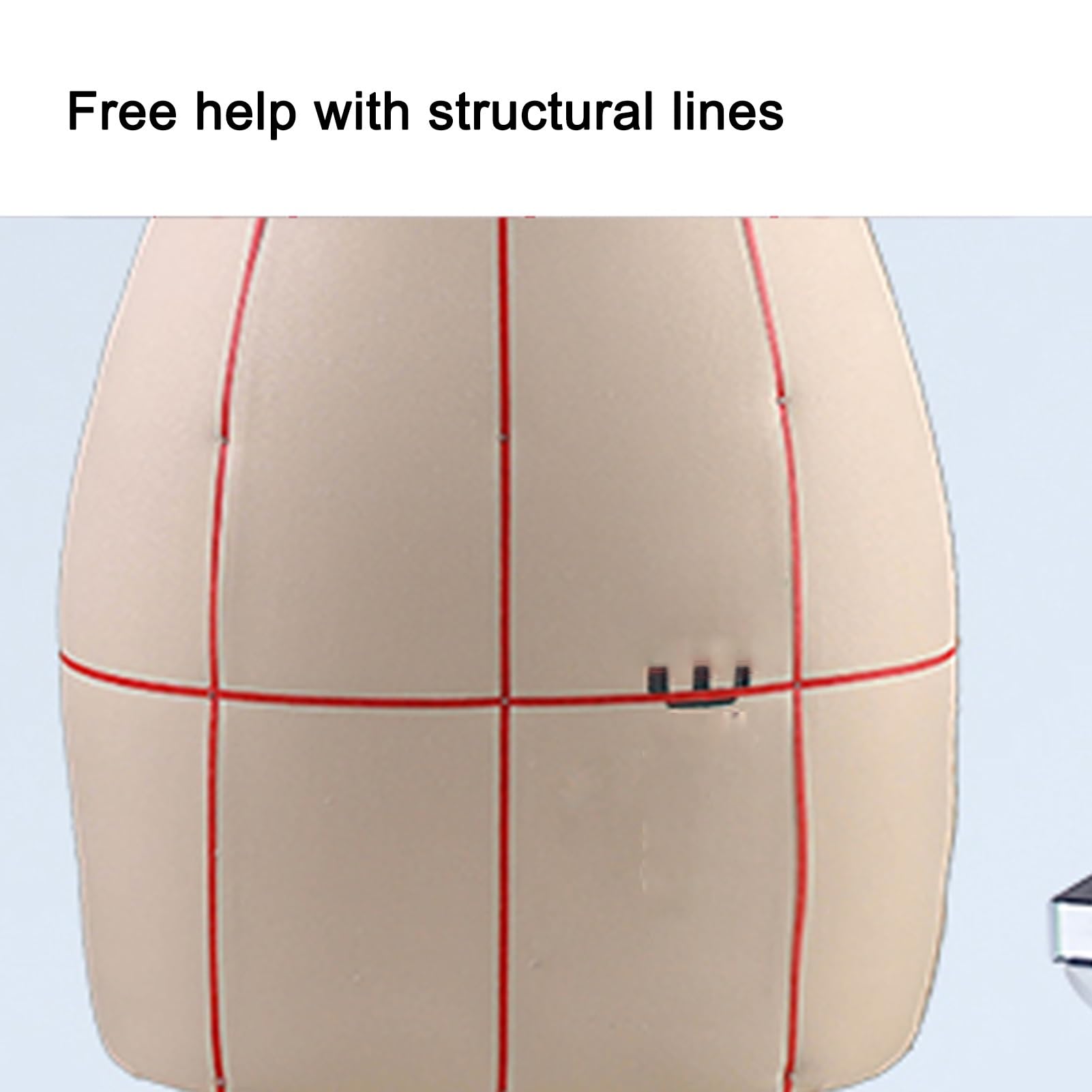 Amazon | レディーストルソー マネキン、高さ調節可能で可動式の