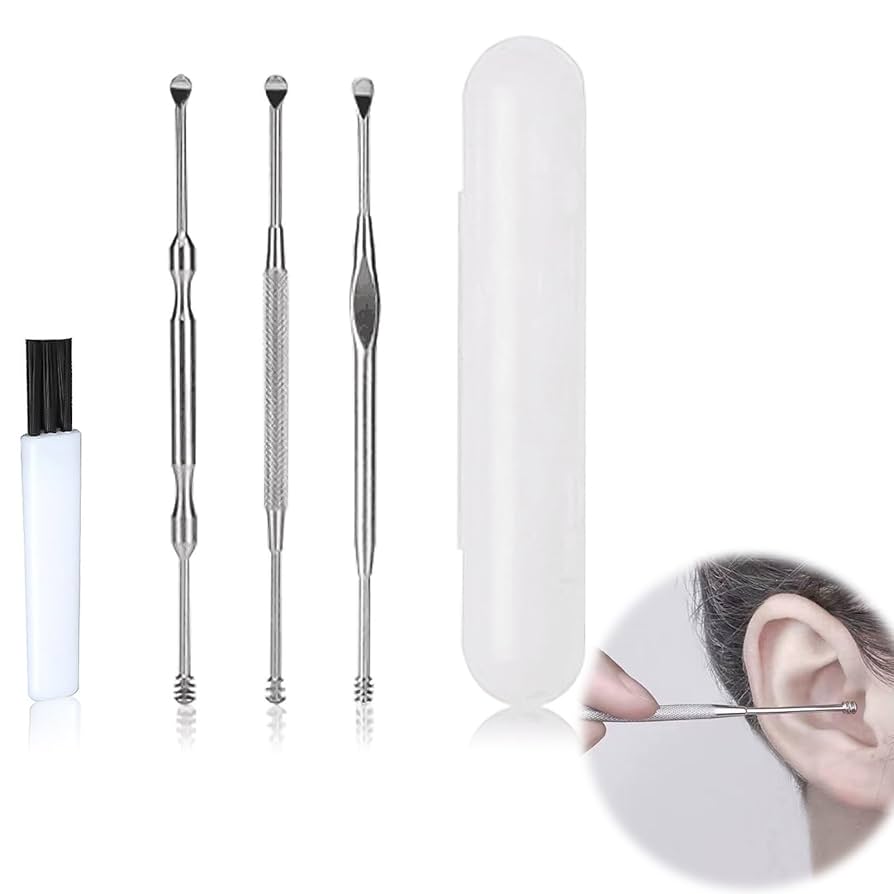 Amazon.co.jp: 耳かき (4点セット) 耳掻き セット 耳掃除