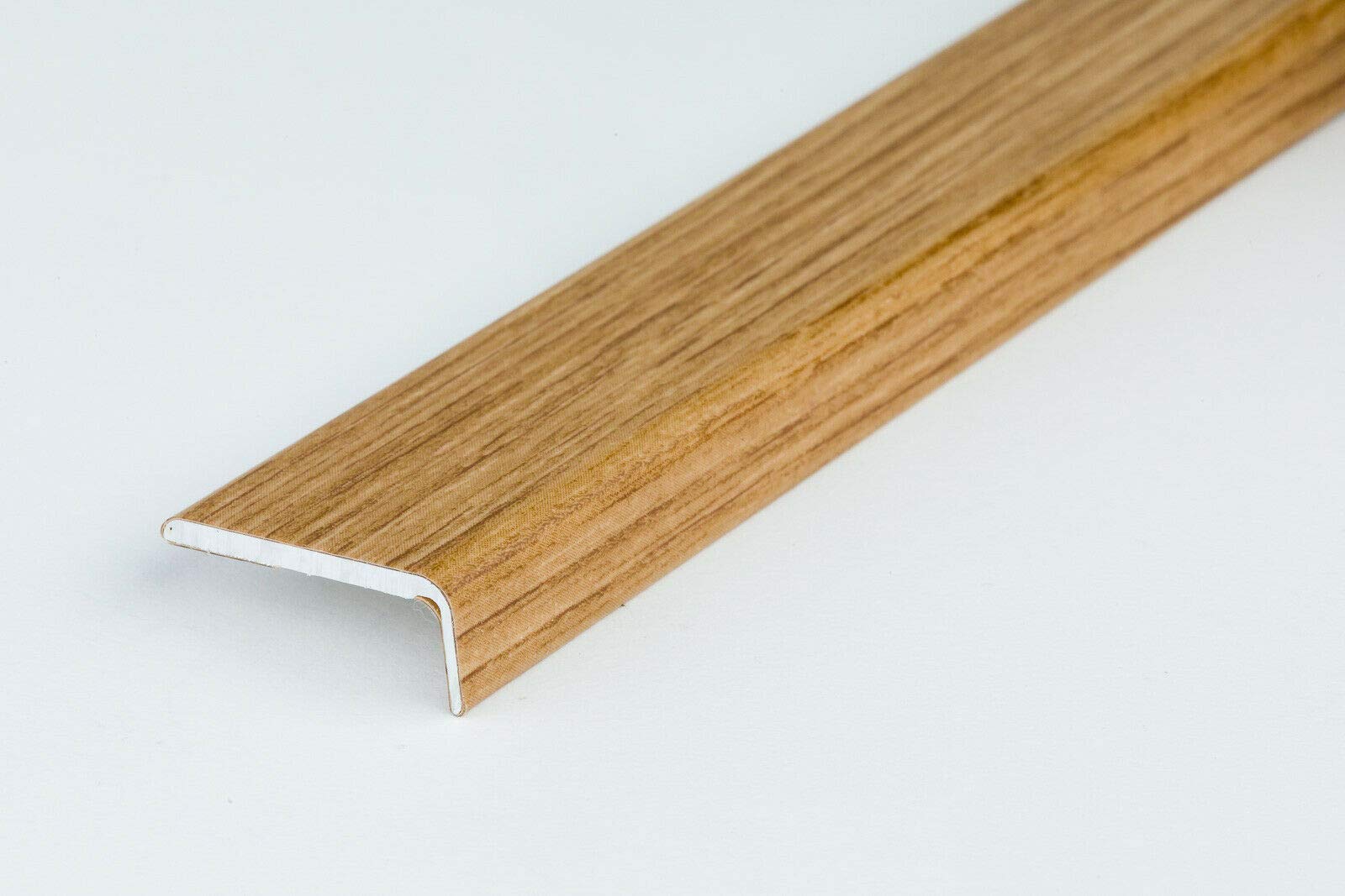 Tmw Profiles Antique Oak Self-Adhesive Oak Walnut Threshold 1M Door Stops End Laminate Floor Edge Strip Trim (Antique Oak)