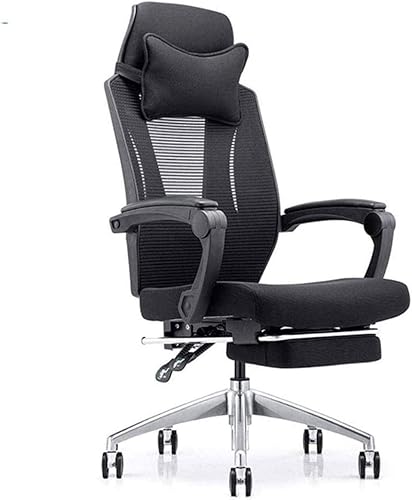 Casa Silla de oficina reclinable Capacidad ergonómica de malla para computadora reclinable ejecutiva giratoria ejecutiva silla de escritorio de