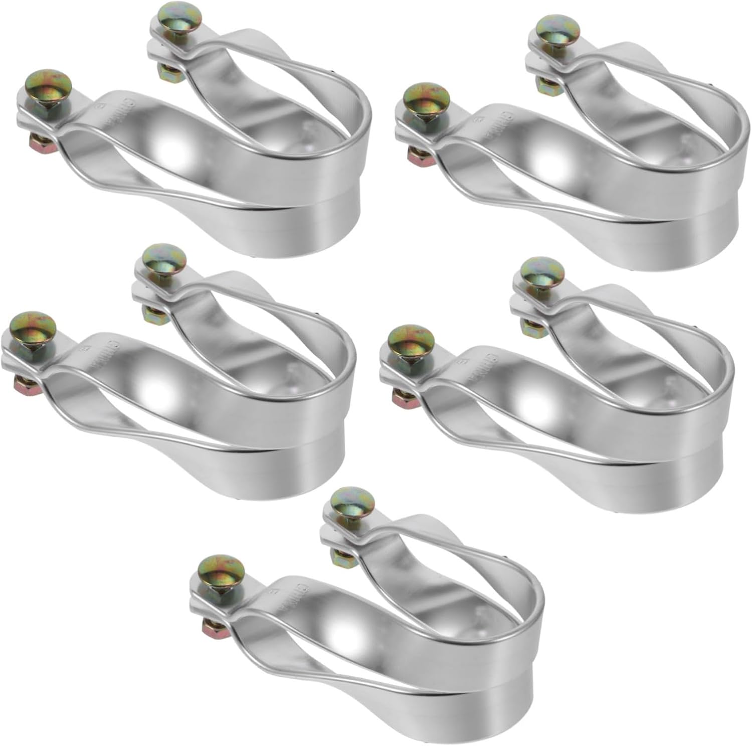 5sets Heavy Duty Aluminum Tube Clips for Greenhouse Clamps for Secure Fastening Anti Environmentally Friendly for Shed Frame Support