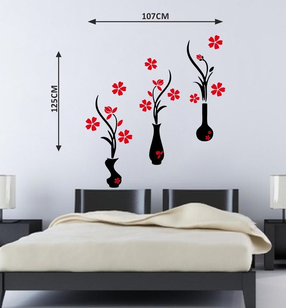 Black And White Wall Stickers For Interior Wall Design